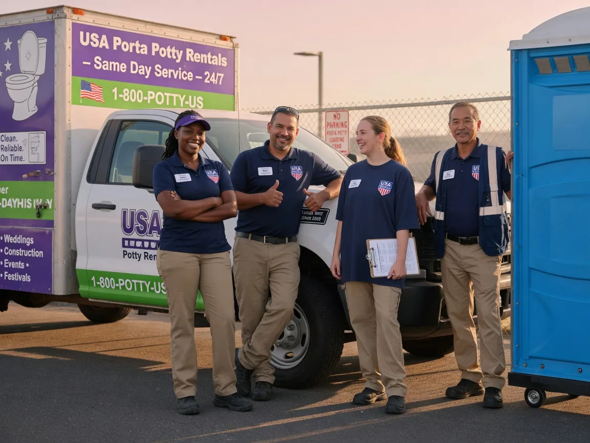 Porta Potty Rental company in Rex, GA